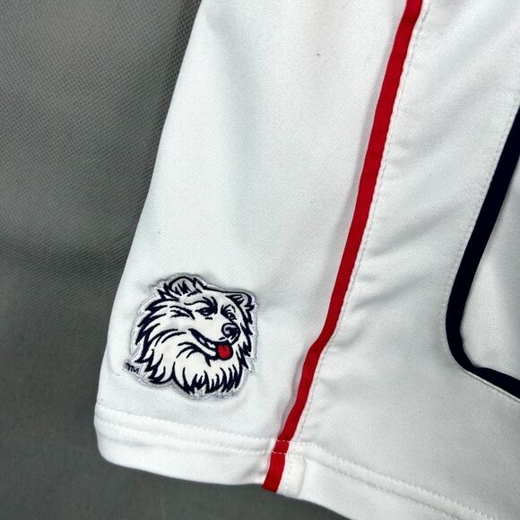 Nike Shorts Men's Medium White UConn Huskies Basketball Elastic Waist Pull On - Picture 4 of 11